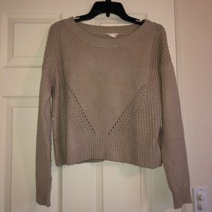 Tan sweater